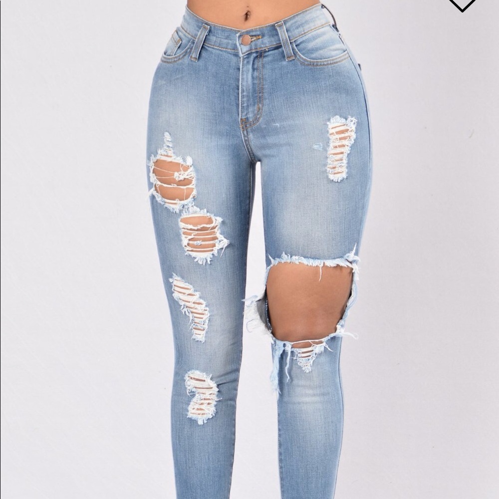 Fashion Nova Glistening Jeans Size 11 BRAND NEW